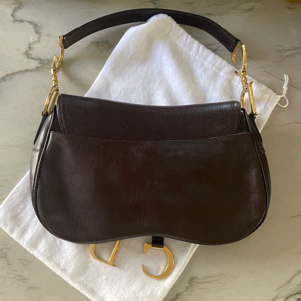 SOLD Dior Double Saddle Leather - Picture 8 of 11
